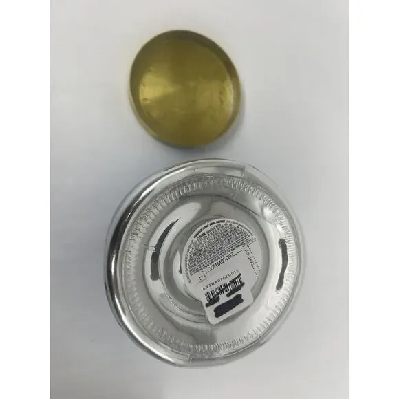 Anthropologie Capri Blue Ombre Faceted Glass Jar Candle Medium 19 0z - Picture 5 of 6